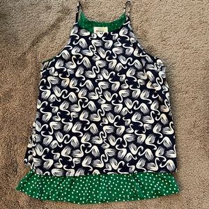 Anthropologie Porridge swan tank